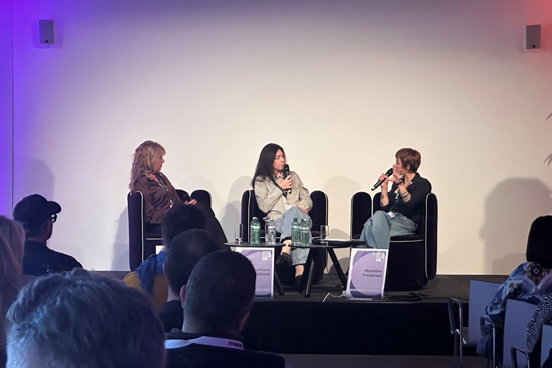 Neeltje Mooring, Kathleen Wallfisch and Marielène Froidevaux / European Music Supervisors