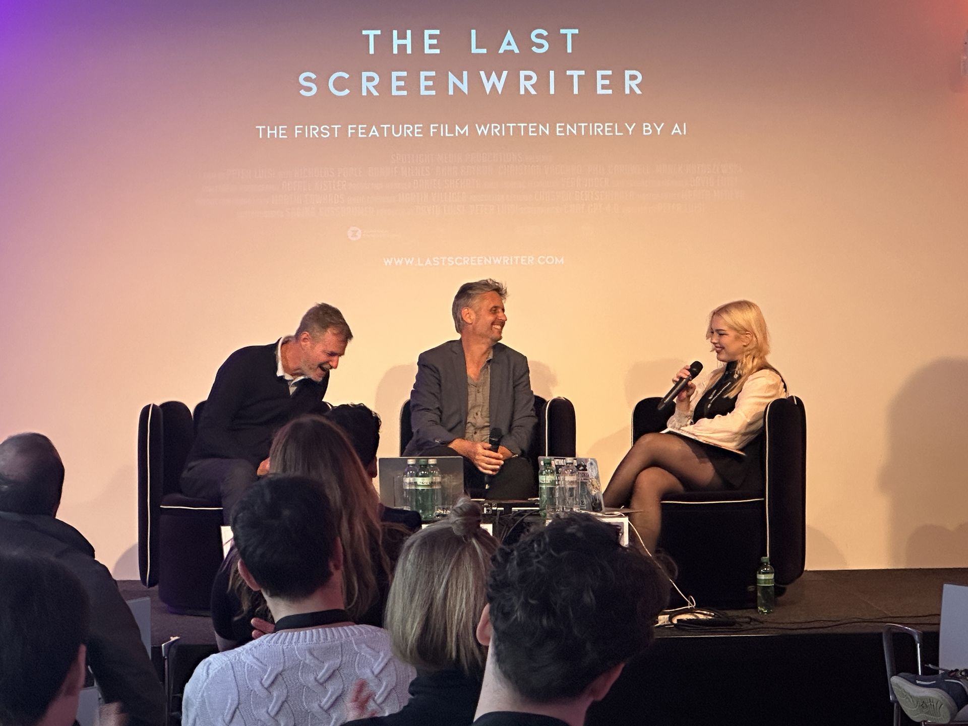 David Luisi, Martin Villiger and Ksenia Ignatenko / The last Screenwriter