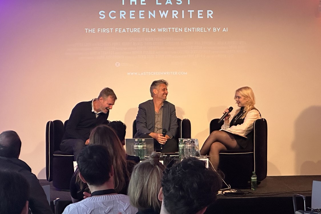 David Luisi, Martin Villiger and Ksenia Ignatenko / The last Screenwriter