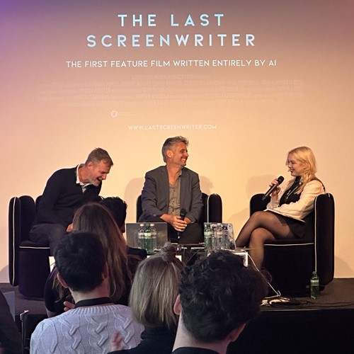 David Luisi, Martin Villiger and Ksenia Ignatenko / The last Screenwriter