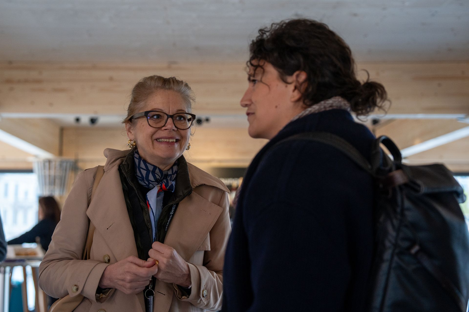 Corinna Marschall and Sarah Schiesser