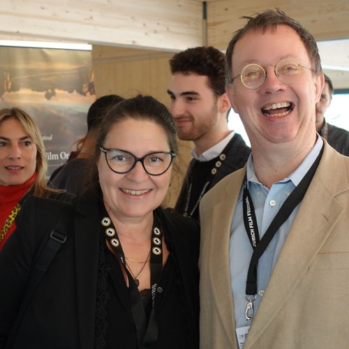 Sara Schär and Pierre Funck