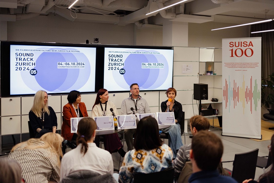 Chantal Bolzern, Min Li Marti, Ulrike Heinrich, Christian Bremer and Marielène Froidevaux