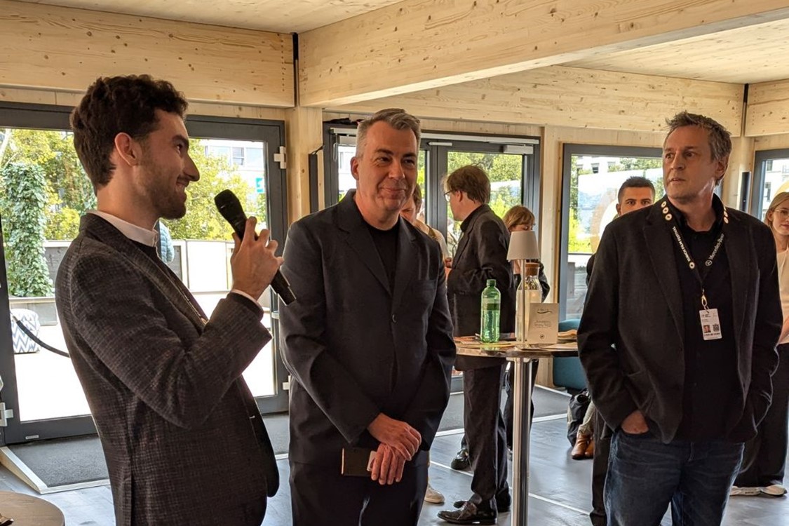 Dominic Iseli, Michael P. Aust and Jean Zuber / Swiss Music Export Business Mixer