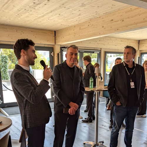 Dominic Iseli, Michael P. Aust and Jean Zuber / Swiss Music Export Business Mixer